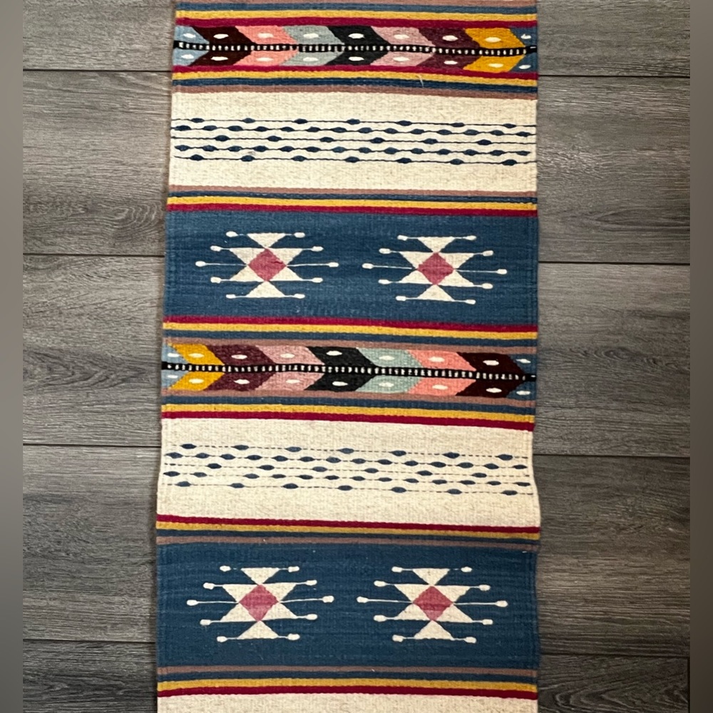 Mexican Wool Rug from Oaxaca - Picture 4 of 4